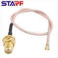 Conjunto de cable de antena de módulo digital SMA Hembra a UFL IPEX I con cable RG178